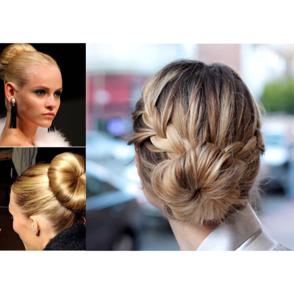 Esponja Rosquinha Acessorio Para Coque Donut Hair