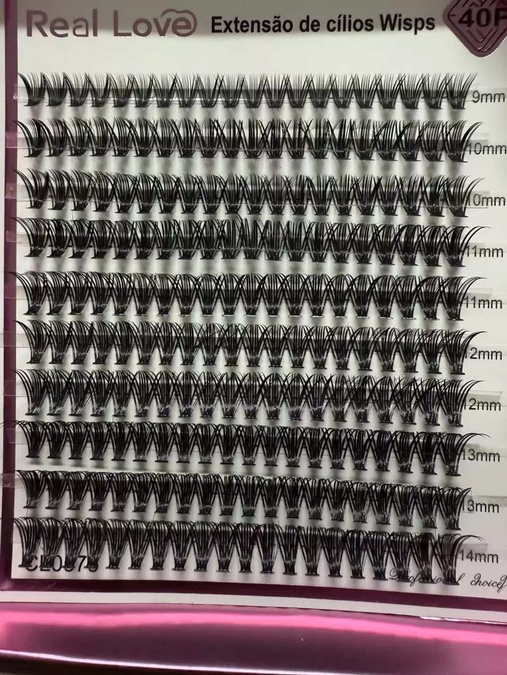 Cilios Fio A Fio Tufinhos Sem Nó